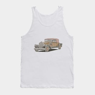 vintage car Tank Top